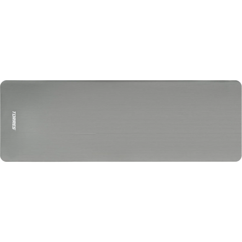 Коврик для йоги TORRES SOFT, YL10112, NBR(синт.каучук), толщина 1,2см/серый