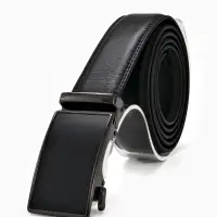 Ремень мужской, ширина 3.7 см, пряжка автомат, чёрный