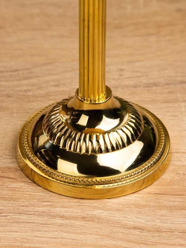 Подсвечник, латунь 7,5х7,5х15 см Подсвечник, латунь 7,5х7,5х15 см