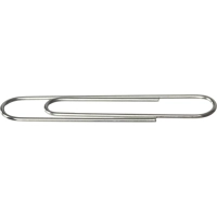 Скрепки КОМУС оцинкованные, 50 мм, негофрированные, 100 шт/уп