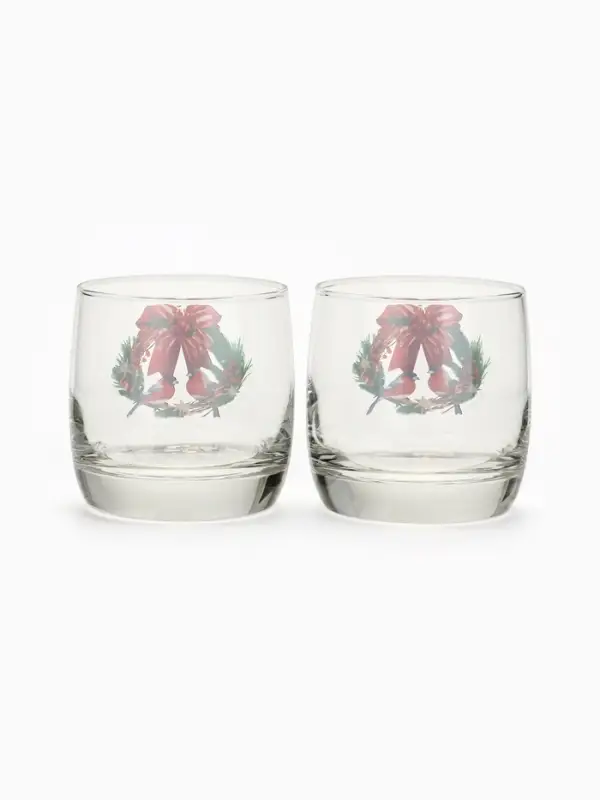 Стаканы &laquo;Новогодний&raquo;, 310 мл, подарочный набор 4 шт.