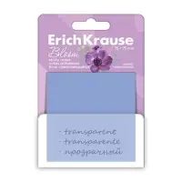 Блок с липким краем пластиковый 75&times;75 мм, ErichKrause Pastel Bloom, 50 листов, микс