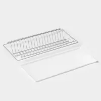 Комплект посудосушителей с поддоном для шкафа 60 см, 56.5&times;25.6 см, хром