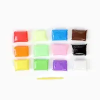 Воздушный пластилин, 12 цветов, МИКС