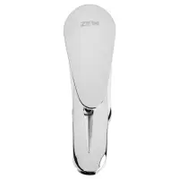 Смеситель для раковины ZEIN Z3718, однорычажный, длина излива 12 см, пластик, хром