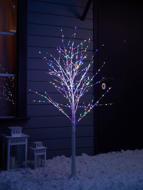 Светодиодное дерево «Яркие светлячки» 1.5 м, 300 LED, постоянное свечение, 220 В, свечение мульти Светодиодное дерево «Яркие светлячки» 1.5 м, 300 LED, постоянное свечение, 220 В, свечение мульти