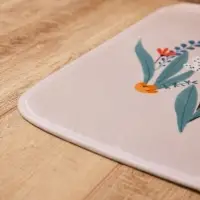 Коврик для ванной Этель I meow you, 80&times;50 см, велюр