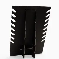 Подставка под кулоны, цепи QF, 19&times;9.5&times;28 см, чёрная