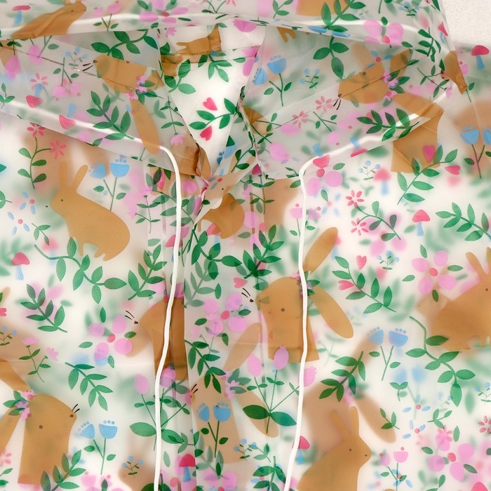 Дождевик детский «Зайчики», рост 125-155 см Дождевик детский «Зайчики», рост 125-155 см