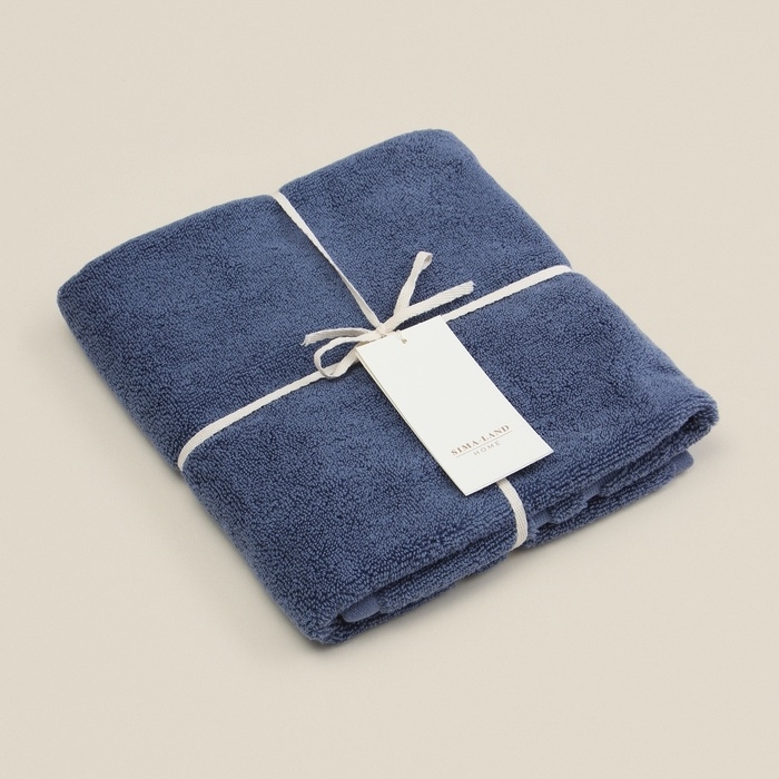 Коврик махровый SL HOME: Basic "Ривьера" 50х70 см, 100% хлопок, 730 г/м2