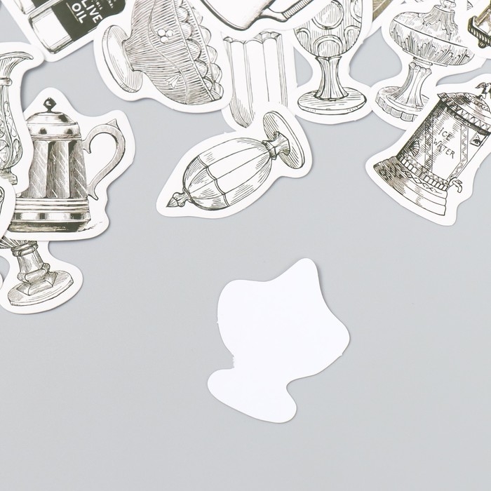 Наклейки для творчества Наклейки для творчества "Таверна" набор 46 шт 4,4х4,4х1,1 см