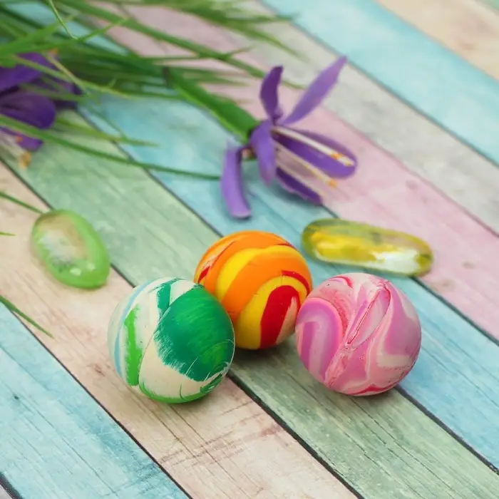 Мяч каучуковый, цветной, цвета МИКС Мяч каучуковый, цветной, цвета МИКС