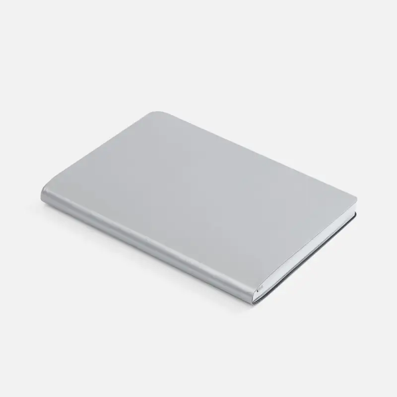 Ежедневник Nebraska Flex, недатированный, серебристый Ежедневник Nebraska Flex, недатированный, серебристый