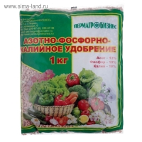 Удобрение минеральное "Пермагробизнес", Азотно-фосфорно-калийное, 1 кг