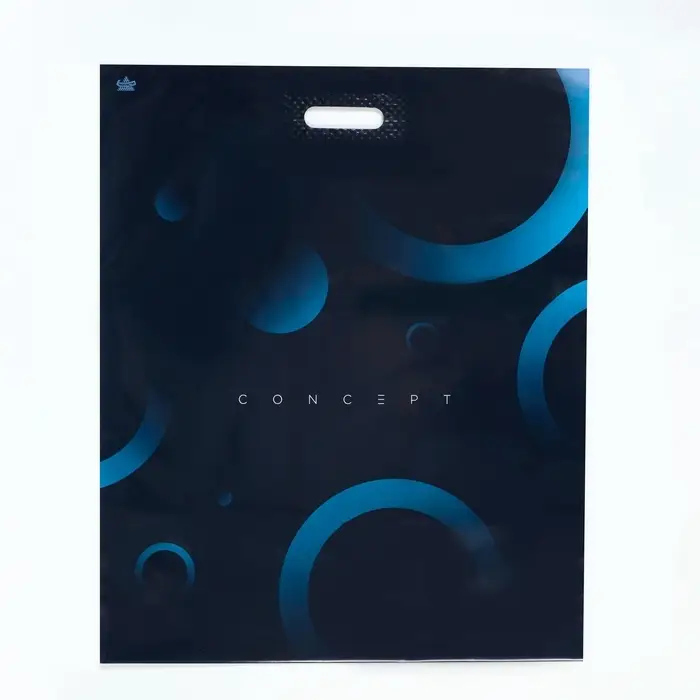 Пакет &laquo;Концепт&raquo;, полиэтиленовый с вырубной ручкой, 50&times;60 см, 100 мкм