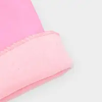 Перчатки хозяйственные с утеплителем Доляна, размер L, резиновые, розовые