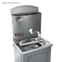 Умывальник TUNDRA, с ЭВН, нержавеющая мойка, 1250 Вт, 17 л, серебристый