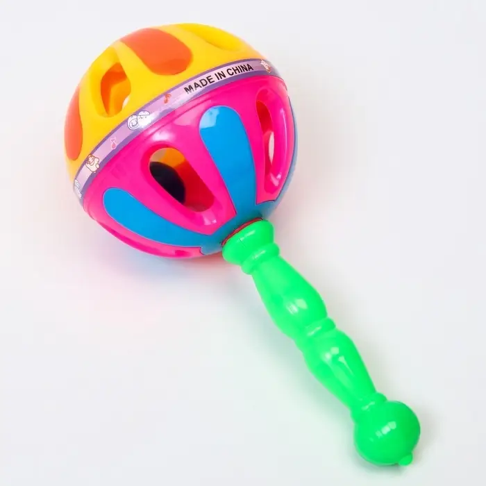 Погремушка Крошка Я &laquo;Яркий маракас&raquo;,17.5 см, МИКС