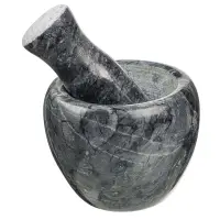 VETTA Ступка с пестиком, 10x7,5см, мрамор, 3 цвета