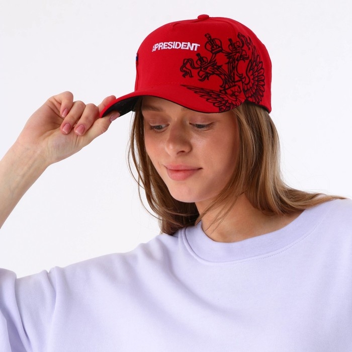 Кепка Mr. President, красная, 56-58 рр. Кепка Mr. President, красная, 56-58 рр.