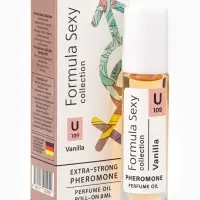 Парфюмерное масло женское с феромонами Formula Sexy Collection Vanilla U109, 8 мл (по мотивам Vanilla Blend (Zielinski & Rozen)