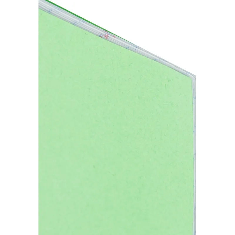 Тетрадь в зеленом офсете  12 л., крупная клетка, штука,100% белизна