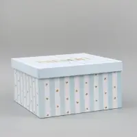 Набор подарочных коробок 10 в 1 &laquo;Звезды&raquo;, 10.2 &times; 10.2 &times; 6‒28.2 &times; 28.2 &times; 15 см