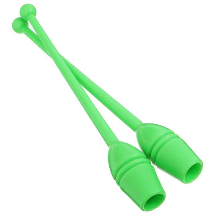 Булавы для художественной гимнастики вставляющиеся Grace Dance, 35 см, цвет зелёный Булавы для художественной гимнастики вставляющиеся Grace Dance, 35 см, цвет зелёный