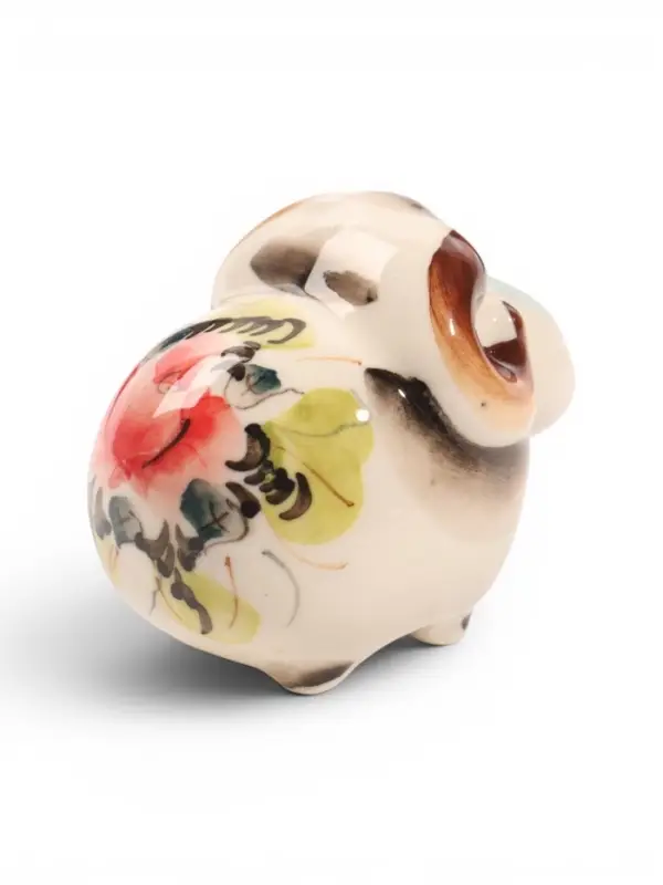 Фигурка &laquo;Барашек&raquo;, 5.5&times;6 см, гжель