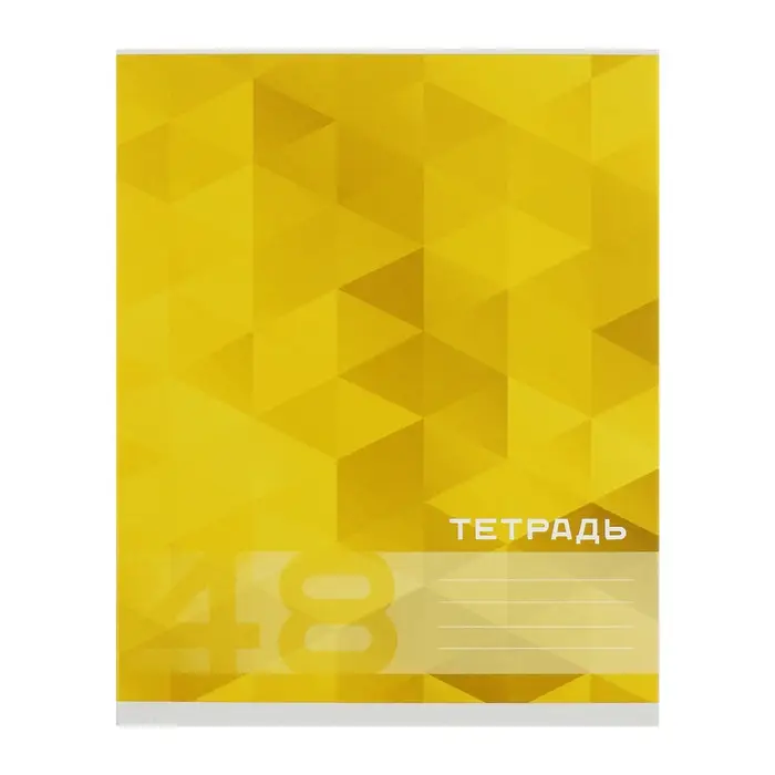 Тетрадь 5 штук, 48 листов в клетку Calligrata MonoColor, обложка мелованный картон, блок офсет