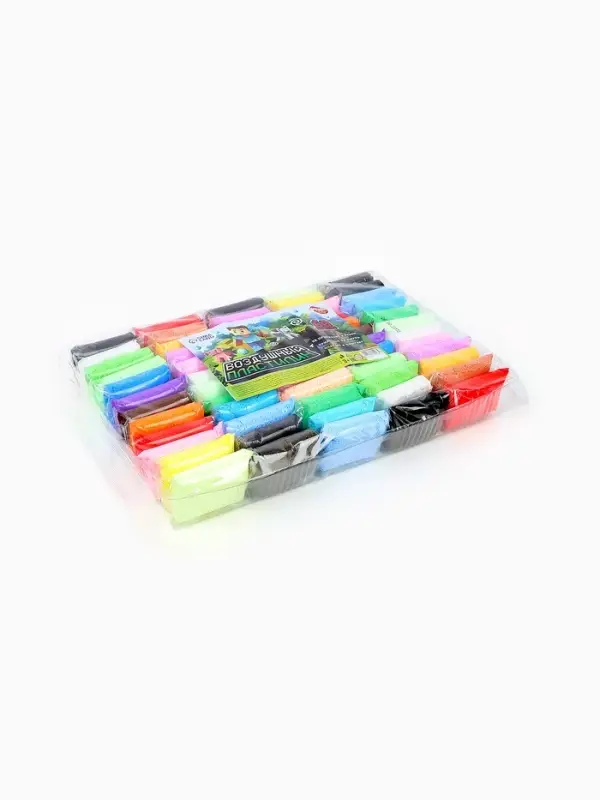 Воздушный пластилин &laquo;Пиксели&raquo;, 60 брусков