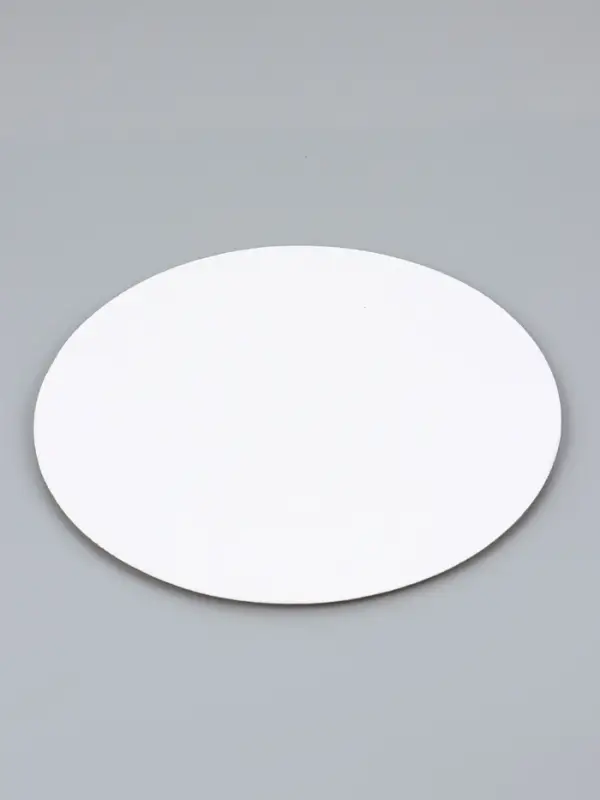 Подложка для торта, 24 см, золото - белая, 0.8 мм