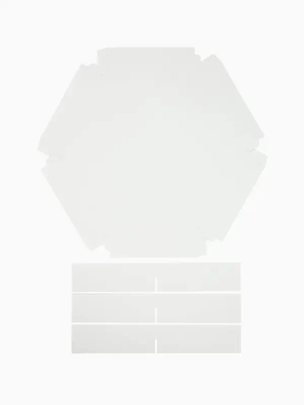 Коробка складная &laquo;Новогодние снежные шары&raquo;, 20&times;23&times;4 см