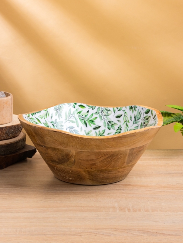 Салатник "Оливковая ветвь" дерево манго 29х29х11 см