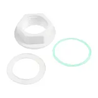 Смеситель для раковины ZEIN Z3651, однорычажный, высота излива 8 см, ABS-пластик, белый