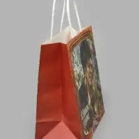 Пакет подарочный &laquo;Новый год, Ирония судьбы&raquo;, Мосфильм, 22&times;22&times;11 см, крафт