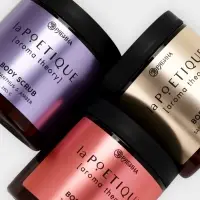 Скраб для тела парфюмированный, аромат &laquo;Сандал и ваниль&raquo;, 250 г, laPOETIQUE