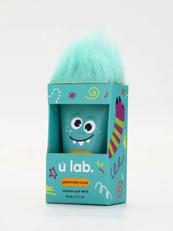 Лосьон для тела детский &laquo;Монстрики&raquo;, аромат шипучая кола, ULAB