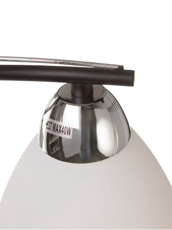 Люстра Люстра "Ирида" 2хЕ27 40Вт черно-хромовый 42х19х24 см