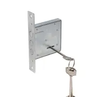 Замок врезной LOCKLAND, для металлических дверей, сувальдный механизм