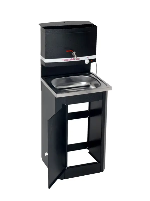 Умывальник &laquo;ТермМикс&raquo;, с ЭВН, нержавеющая мойка, 1250 Вт, 17 л, цвет серебро