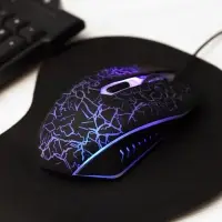 Мышь Windigo MB-2.4, игровая, оптическая, подсветка, покрытие soft-touch, 1.3 м
