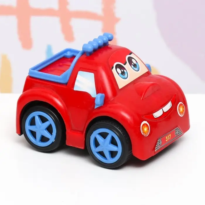 Машинка пластиковая «Мультяшка», легковая, МИКС