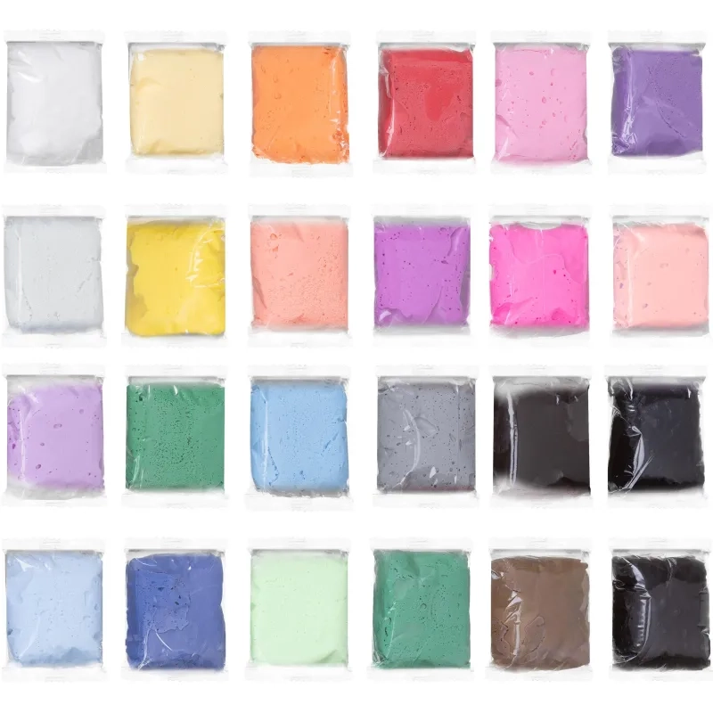 Пластилин воздушный, 24 цв., 240 г 34С 2229-08 набор