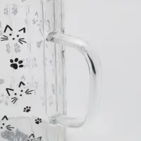 Кружка стеклянная «Кот», 350 мл