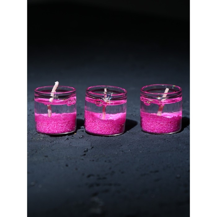 Свечи на Новый Год, гелевые «Новогодняя коллекция: С новым годом», 6 шт , 2,5 х2,5 х 2,5 см Свечи на Новый Год, гелевые «Новогодняя коллекция: С новым годом», 6 шт , 2,5 х2,5 х 2,5 см