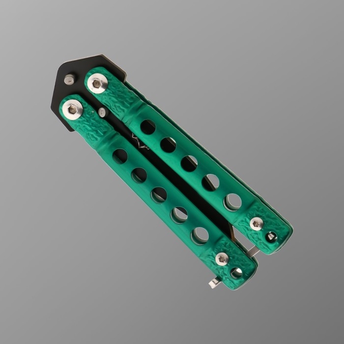 Нож-бабочка Нож-бабочка "Киллер" 11см, клинок 40мм/1,1мм, зеленый