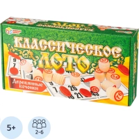 Настольная игра Лото классическое деревянное, Умные игры , 4660254469334