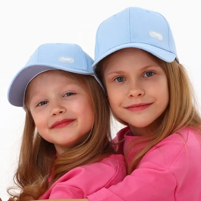 Кепка детская для мальчика , цвет нежно - голубой рр 54см