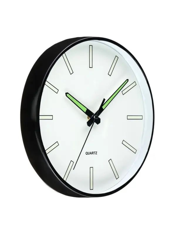 Часы настенные интерьерные &laquo;Классика&raquo;, плавный ход, светящиеся, d=25 см